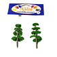 Pack 2 Arboles verdes para maqueta /Nilsa - Miniatura 1