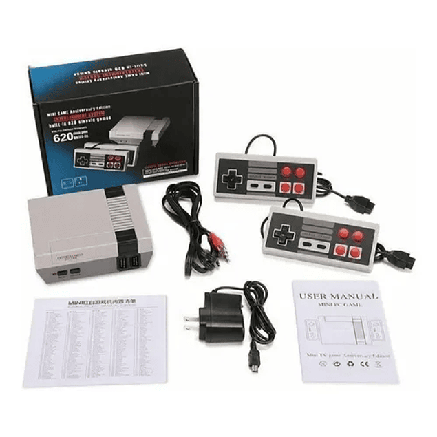 Mini Consola Nintendo Retro 620 Juegos