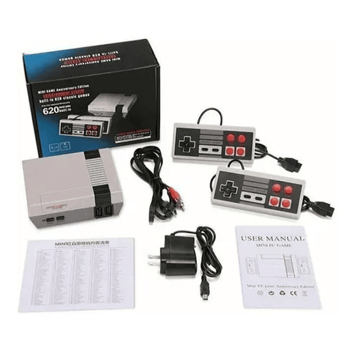 Mini Consola Nintendo Retro 620 Juegos 6