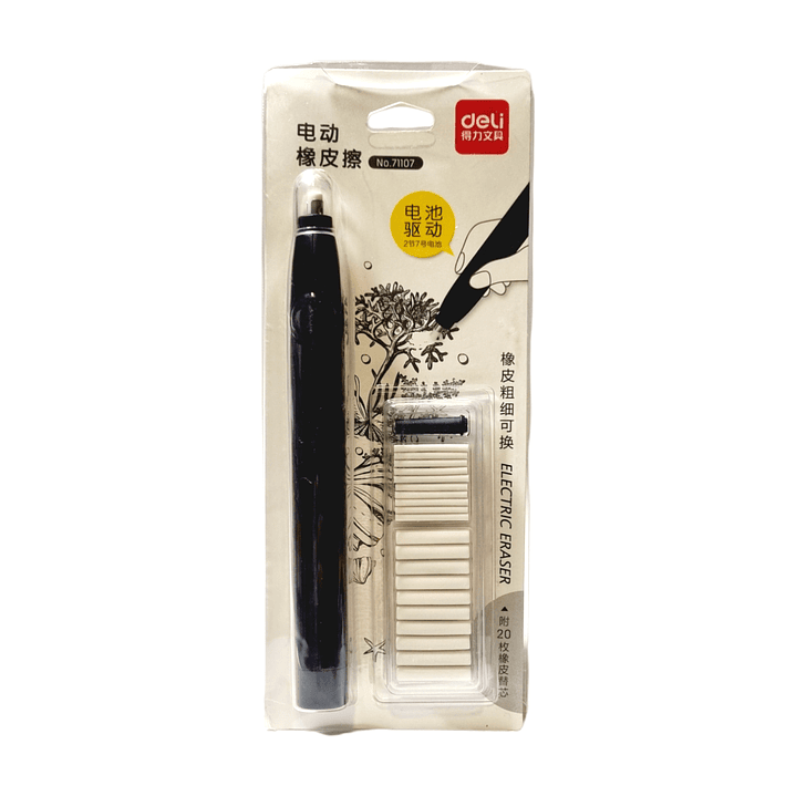 Goma Electrica giratoria Deli + Repuesto 1