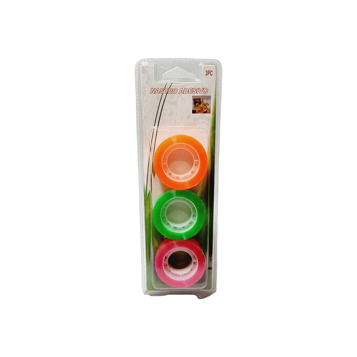 Pack Cinta adhesiva 3 colores 1