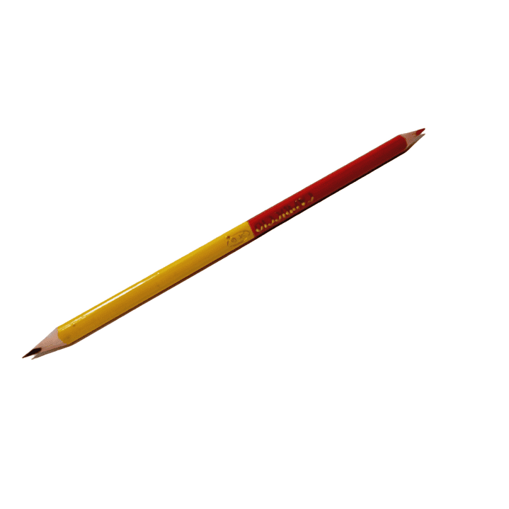 Lápiz Duo Delgado Capriccio unidad  Grafito - Rojo 1