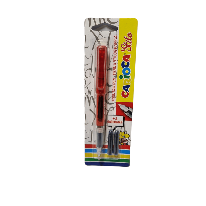 Pluma Estilografica Recargable - Carioca 2