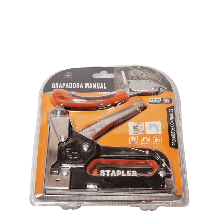 Engrapadora - Corchetera de muro metalica 4-14mm + saca corchetes 1