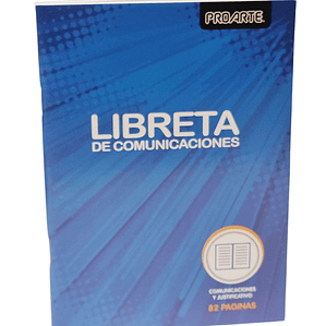 Libreta de Comunicaciones Generica - Proarte