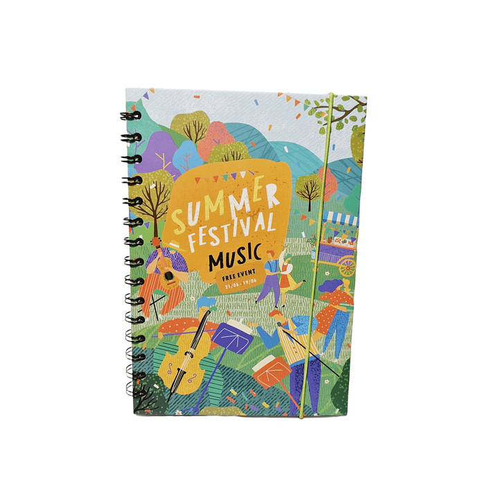 Libreta Agenda FESTIVAL MÚSICA 1