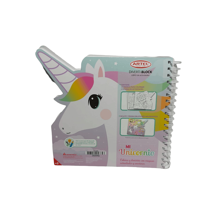 Libro de Actividades Unicornio 4