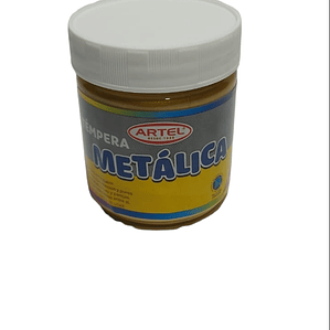 Tempera Metálica Dorada Artel 100ml