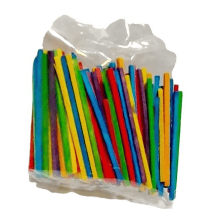 Palos de Fosforo colores 4.3cm x 2mm 120 unidades aprox. 1