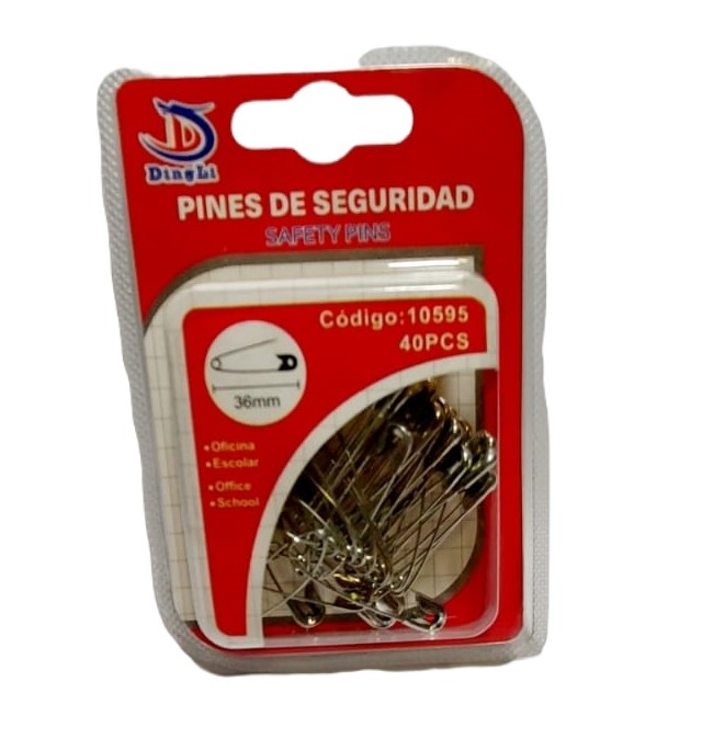 Alfiler de Gancho 3.6cm 40 unidades