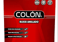 Block Anillado cuadriculado 19.7 x 15.6Cms Colon