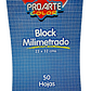 Block Milimetrado Proarte 22x32Cms. 50 Hojas. - Miniatura 1