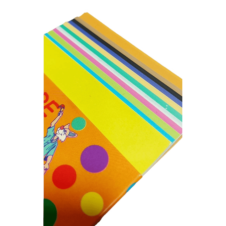 Papel Lustre Healley 10x10  24 colores 1
