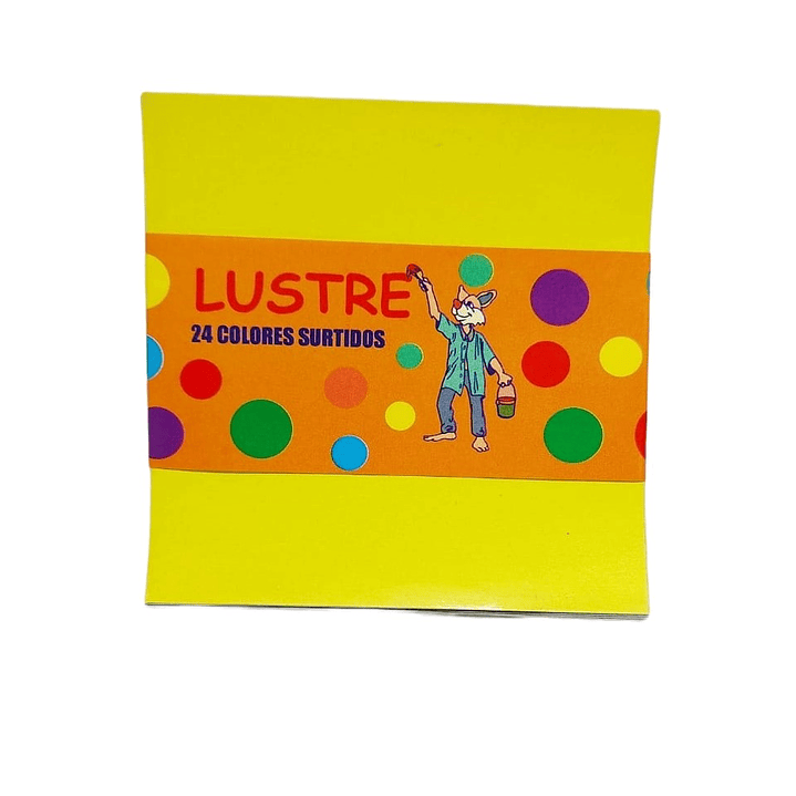 Papel Lustre Healley 10x10  24 colores 2