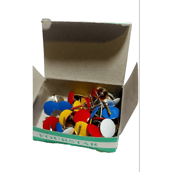 Chinche Colores 50 unidades Aprox 1