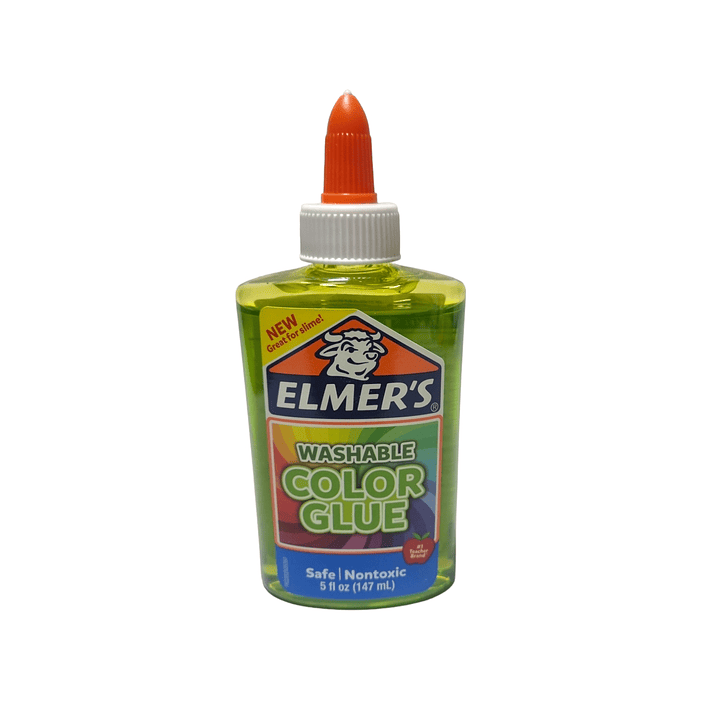 Pegamento de Color Lavable especial para slime 147ml Elmer's 1