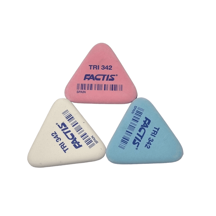Goma de Borrar Triangular Factis 1