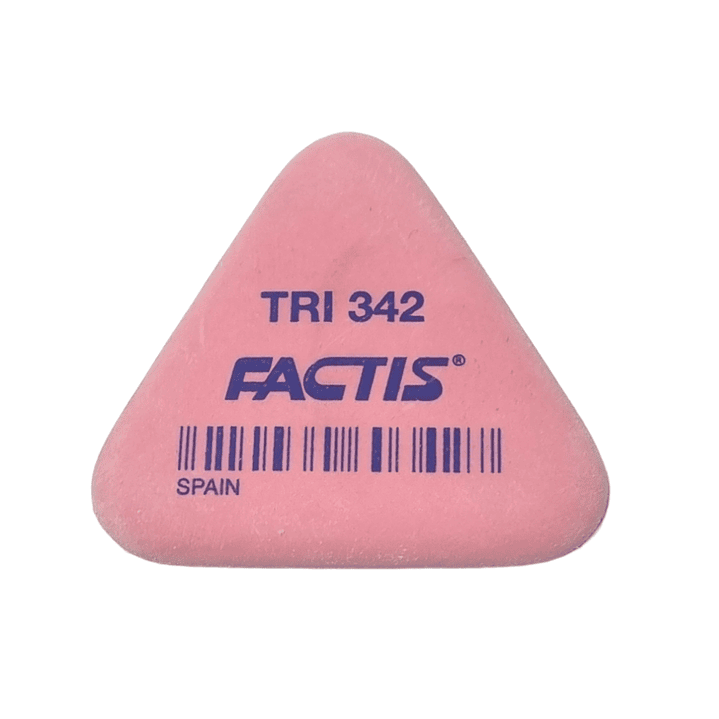 Goma de Borrar Triangular Factis 3
