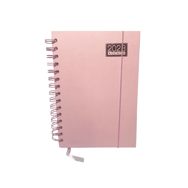 Agenda 2023 tapa dura color liso 5