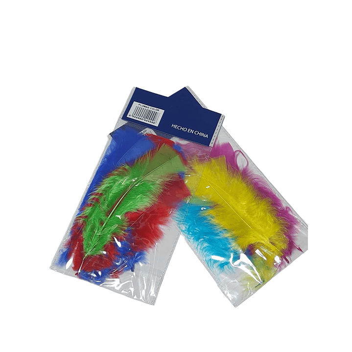 Plumas varios Colores a eleccion 2.5g /Nilsa 16