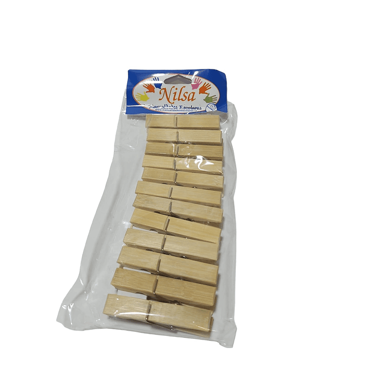 Pinza Madera 12 und./ Perro Ropa 1