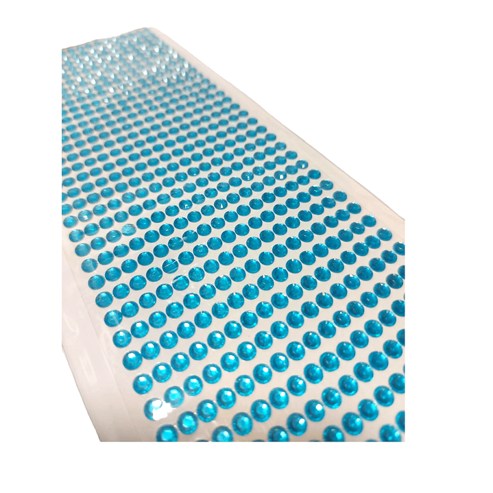 Cristales Adhesivos Decorativos bisuteria / Rostro - Redondos 4