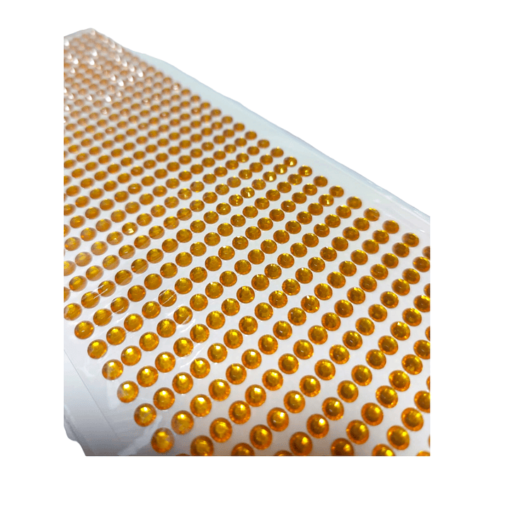 Cristales Adhesivos Decorativos bisuteria / Rostro - Redondos 6