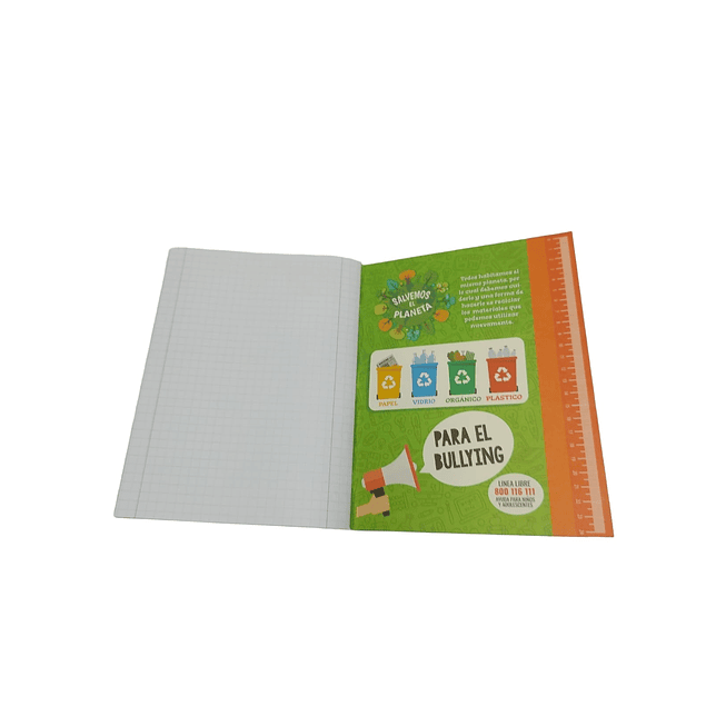 Pack 10 Cuadernos College ArteTop 5mm 100 hojas