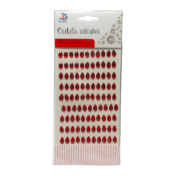Cristales Adhesivos Decorativos bisuteria / Rostro - Gota 4