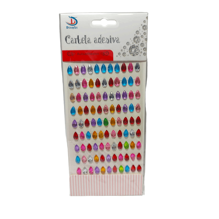Cristales Adhesivos Decorativos bisuteria / Rostro - Gota 6