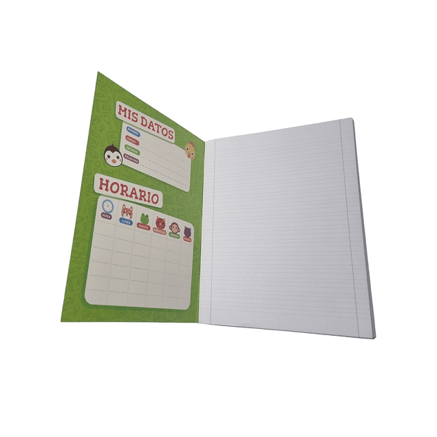 Cuaderno College Caligrafia Horizontal 100 hojas ArteTop