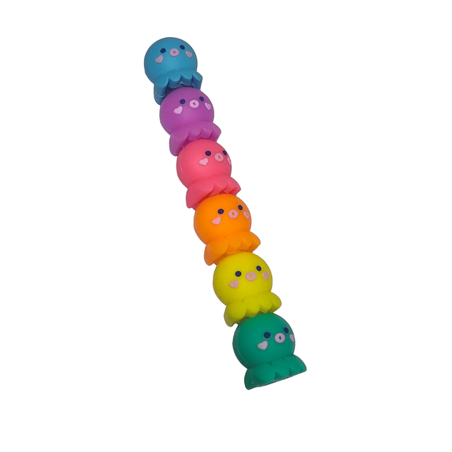 Destacadores PULPO 5 Colores