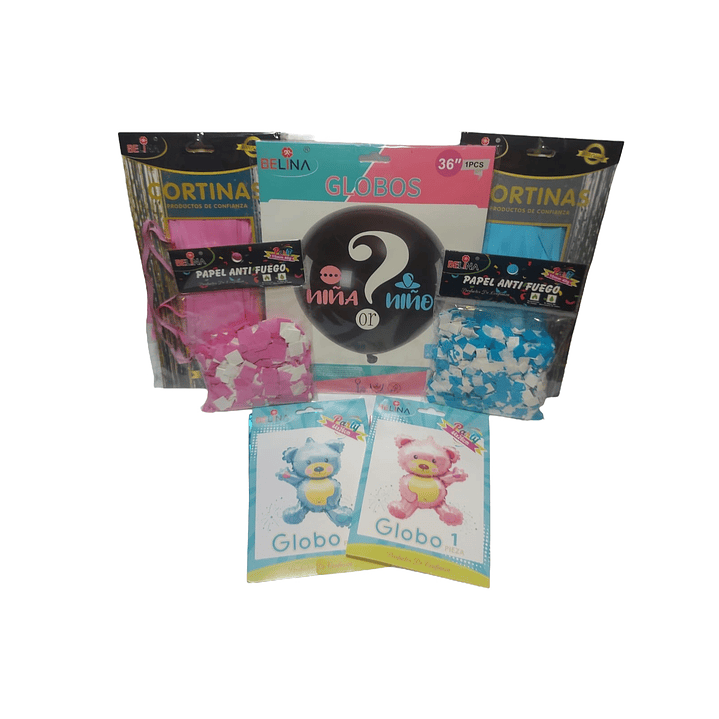 Kit Para Revelación de sexo  1