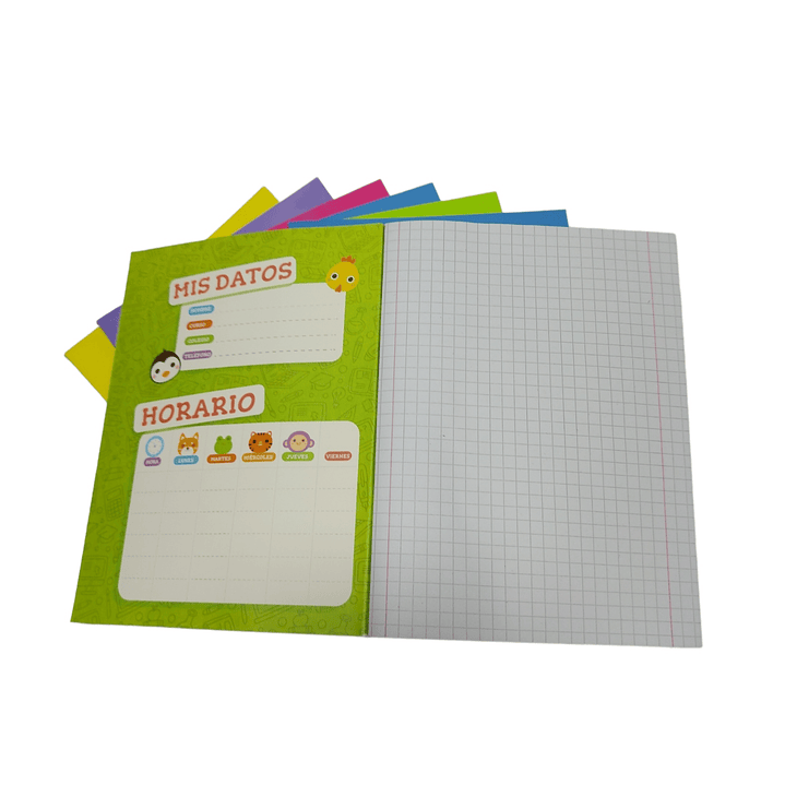 Pack 8 Cuadernos College ArteTop 7mm 100 hojas 2