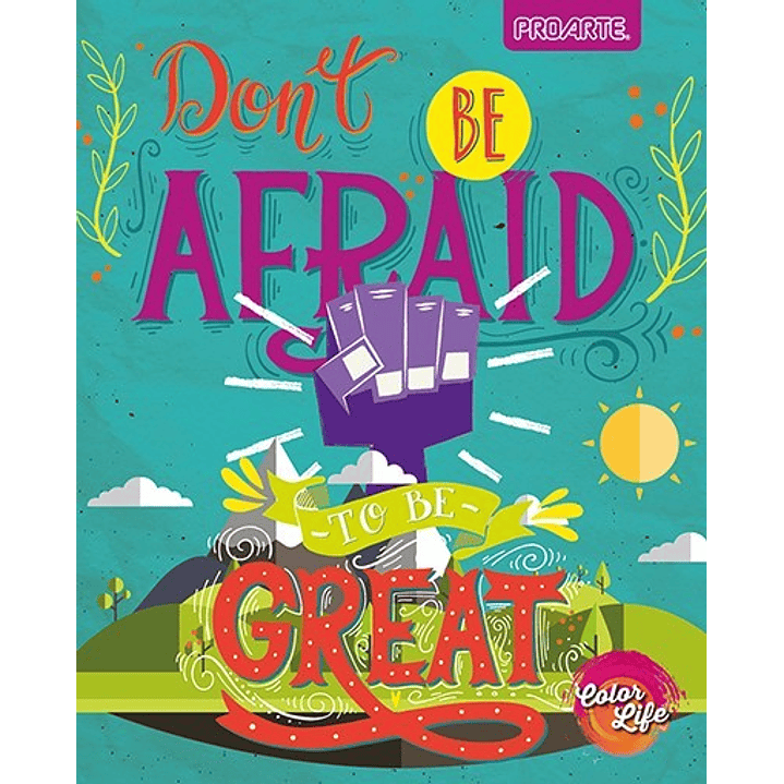 Pack 10 Cuadernos Universitarios Proarte 100hjs. Color Life 2