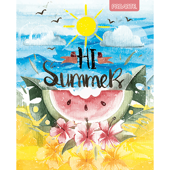 Pack 10 Cuadernos Universitarios Proarte 100hjs. Color Life 11