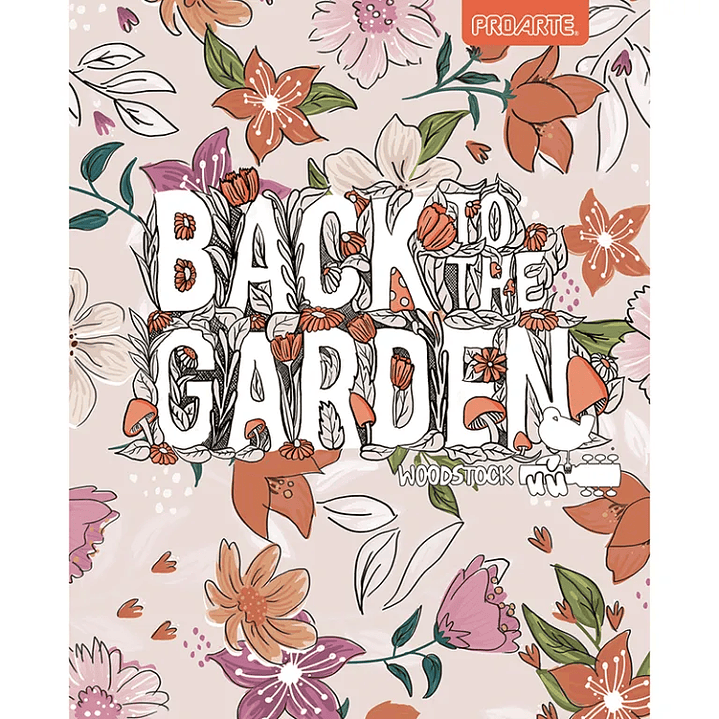 Pack 10 Cuadernos Universitarios Proarte 100hjs. Woodstock woman 6