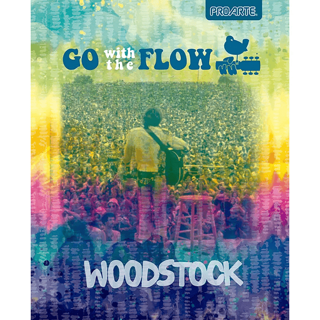 Pack 10 Cuadernos Universitarios Proarte 100hjs. Woodstock woman