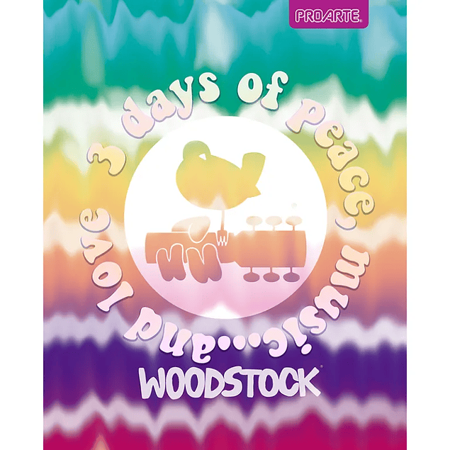 Pack 10 Cuadernos Universitarios Proarte 100hjs. Woodstock woman