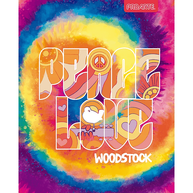 Pack 10 Cuadernos Universitarios Proarte 100hjs. Woodstock woman