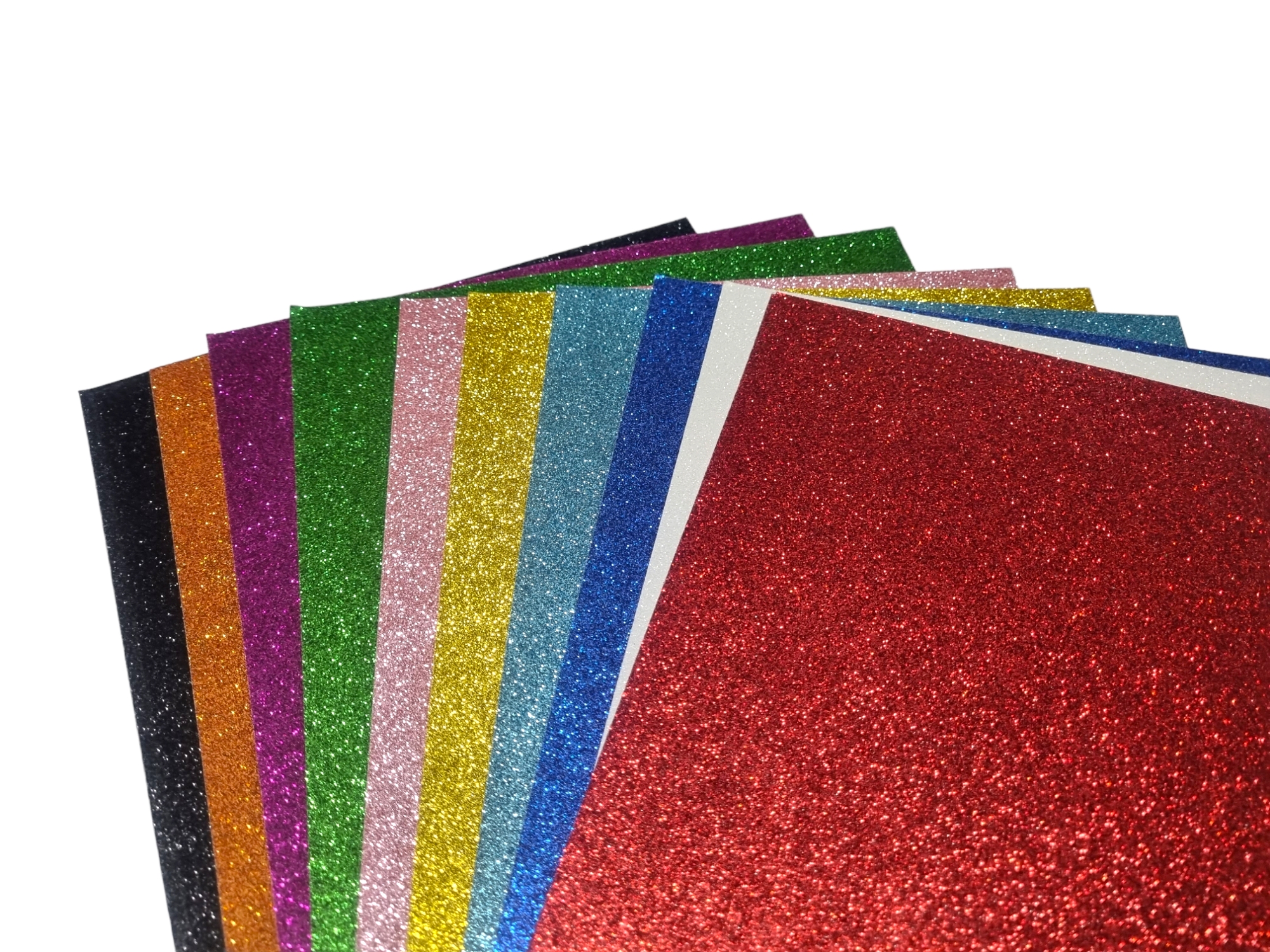 Papel Glitter 20x30 250g 10 Colores