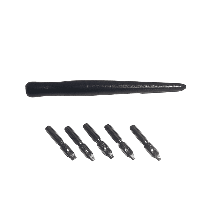 Set Pluma Caligrafica Nilsa 2