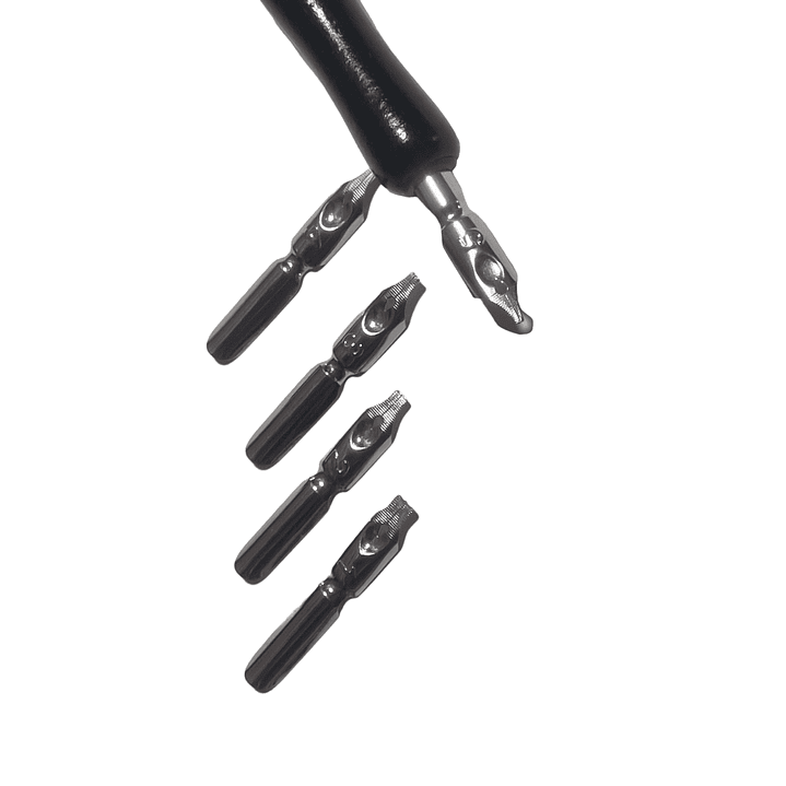 Set Pluma Caligrafica Nilsa 3