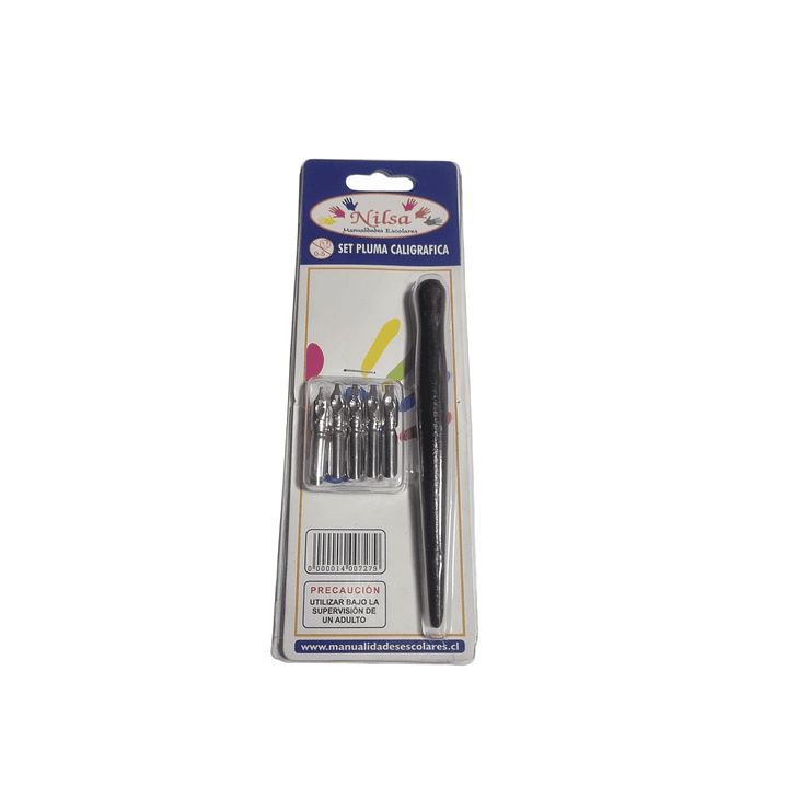 Set Pluma Caligrafica Nilsa 1