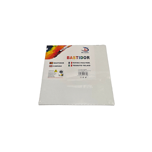 Bastidor - Carton entelado 20x20Cms
