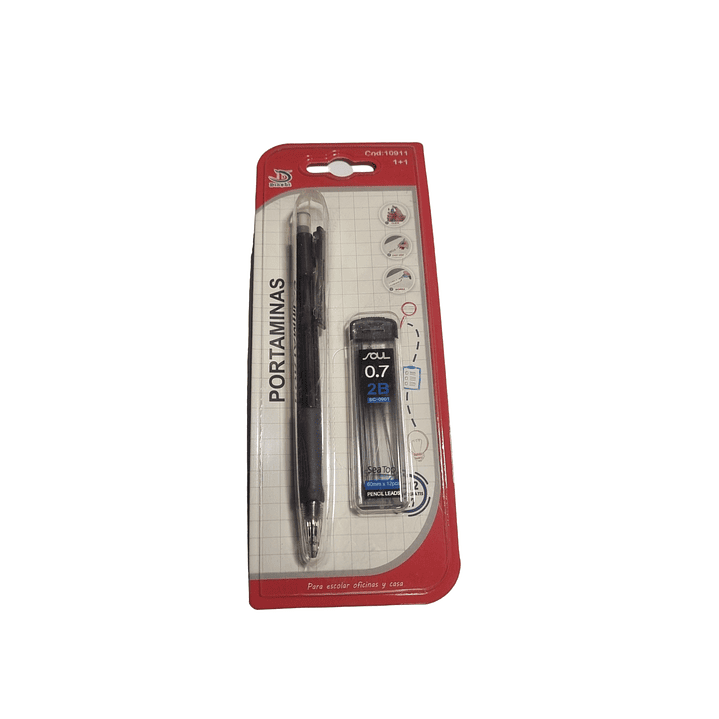 Portaminas 0.7 + Minas /10911 4