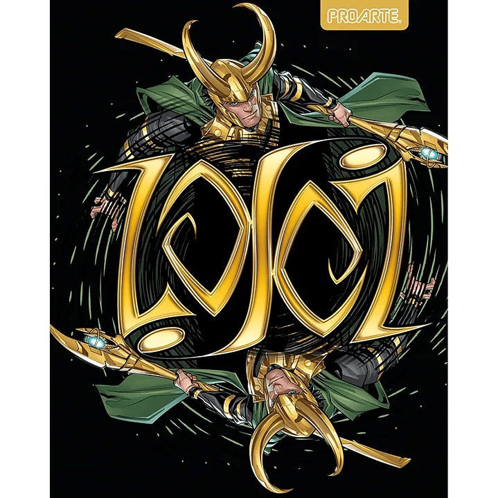 Pack 10 Cuadernos Universitarios Proarte 100hjs. Villanos Marvel 4