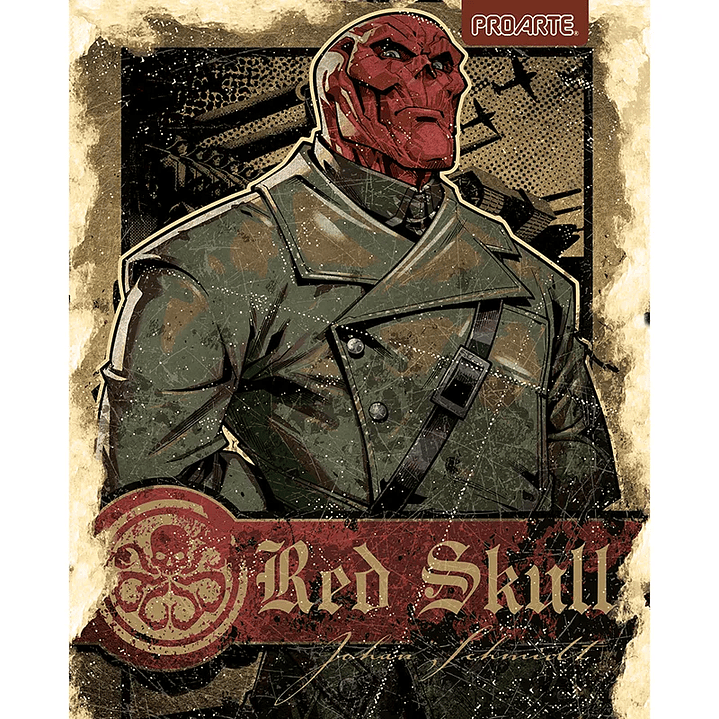 Pack 10 Cuadernos Universitarios Proarte 100hjs. Villanos Marvel 5