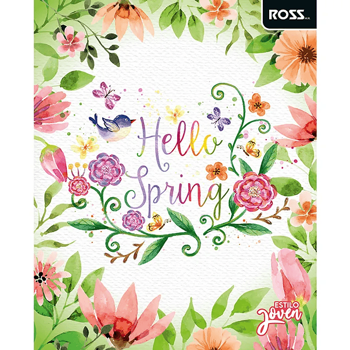 Pack 10 Cuadernos Universitarios ROSS 100hjs. Estilo Joven 6