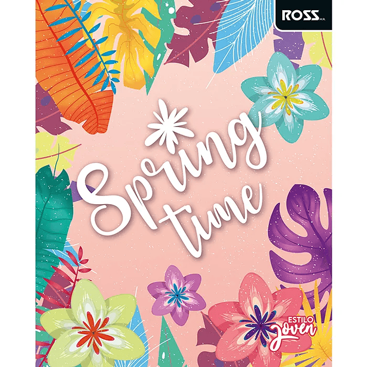 Pack 10 Cuadernos Universitarios ROSS 100hjs. Estilo Joven 8